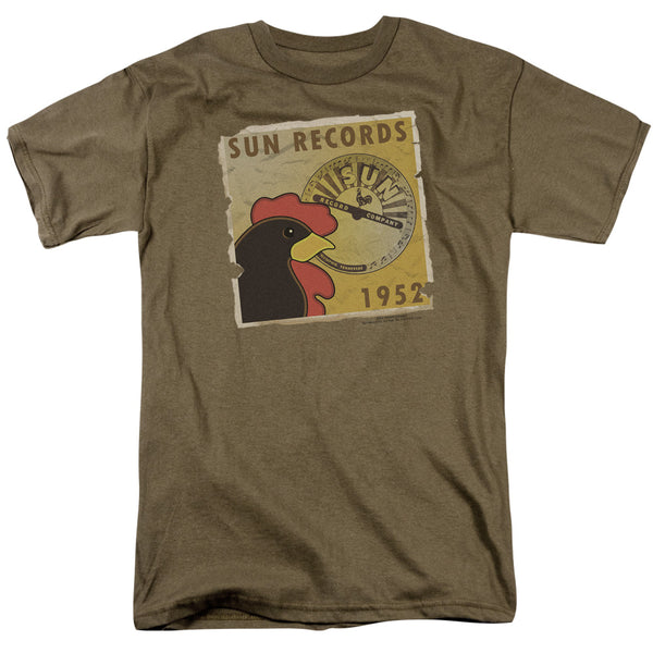 SUN RECORDS Impressive T-Shirt, Distressed Rooster Poster 1952