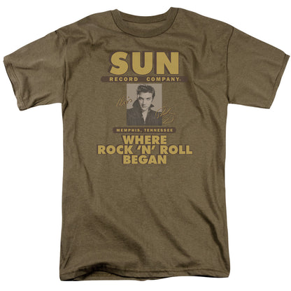 SUN RECORDS Impressive T-Shirt, Sun Ad