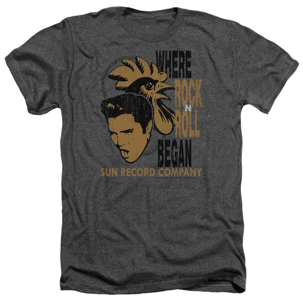 SUN RECORDS Deluxe T-Shirt, Elvis And Rooster