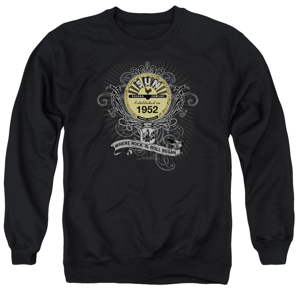 SUN RECORDS Deluxe Sweatshirt, Rockin Scrolls