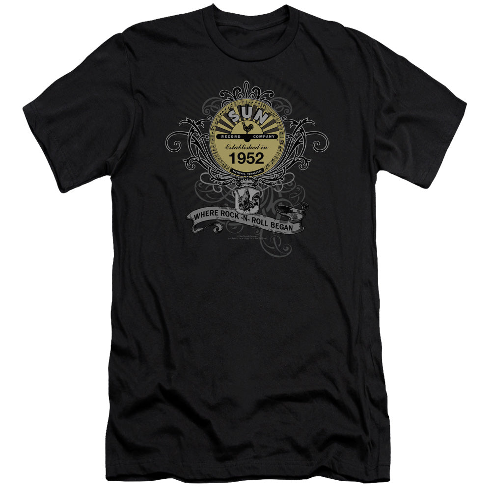 Premium SUN RECORDS T-Shirt, Rockin Scrolls