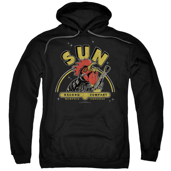 SUN RECORDS Impressive Hoodie, Colored Rocking Rooster