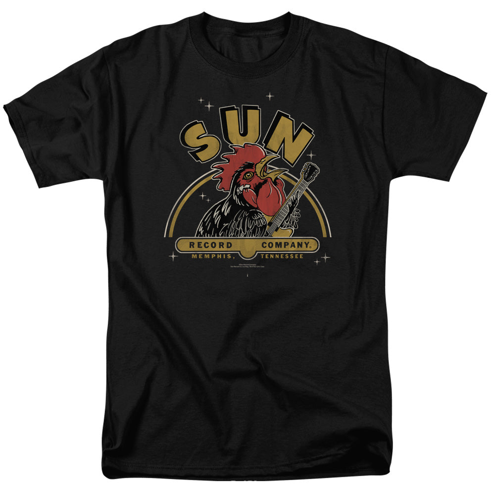 SUN RECORDS Impressive T-Shirt, Colored Rocking Rooster