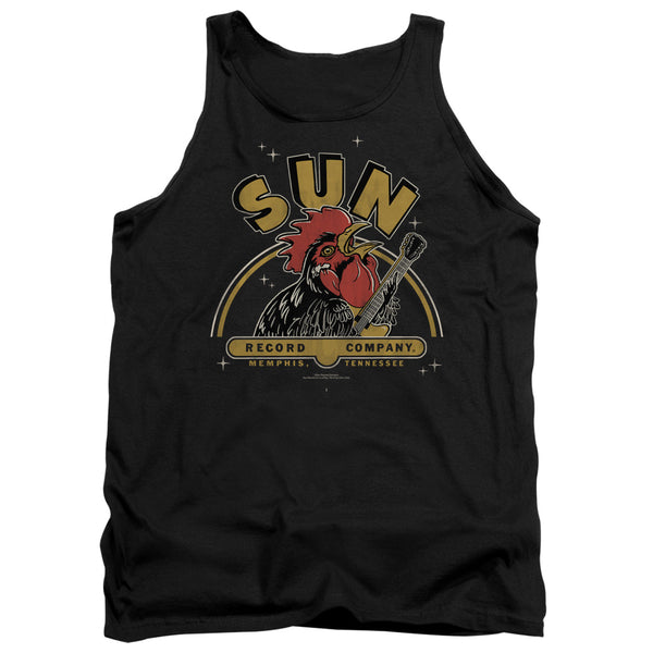 SUN RECORDS Impressive Tank Top, Colored Rocking Rooster