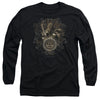 SUN RECORDS Impressive Long Sleeve T-Shirt, Scroll Around Rooster