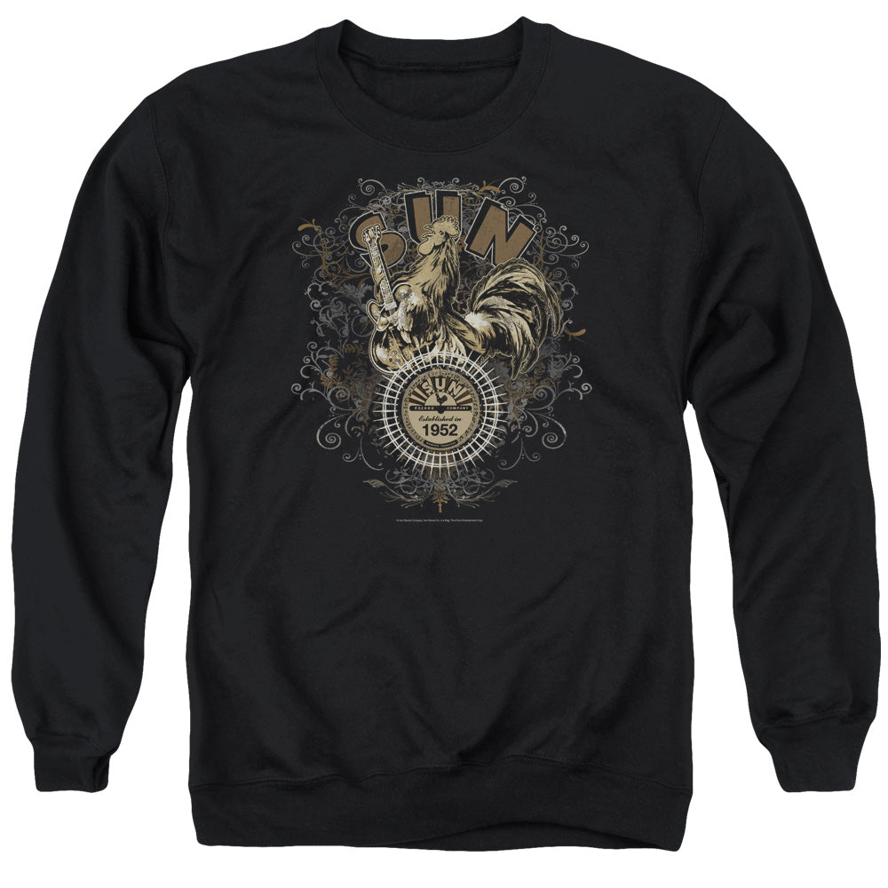 SUN RECORDS Deluxe Sweatshirt, Scroll Around Rooster