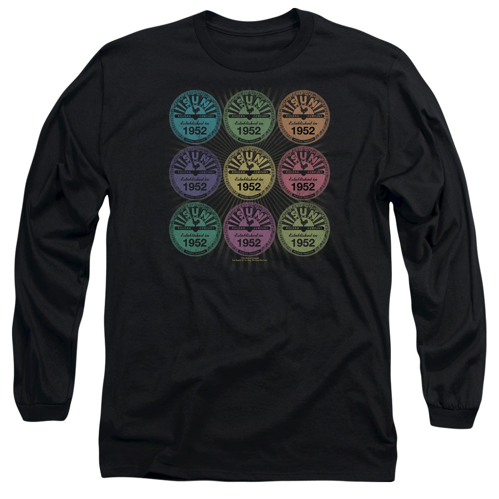 SUN RECORDS Impressive Long Sleeve T-Shirt, Rocking Color Block