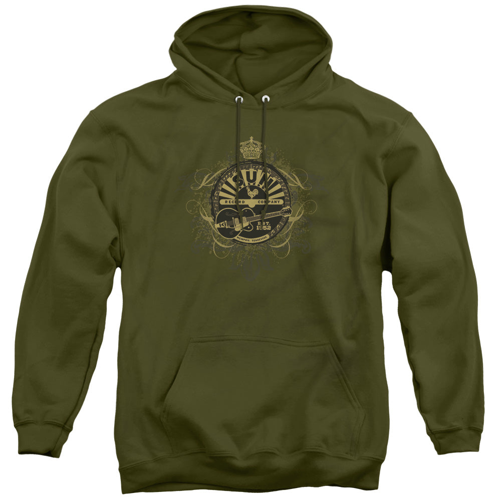 SUN RECORDS Impressive Hoodie, Rock Heraldry