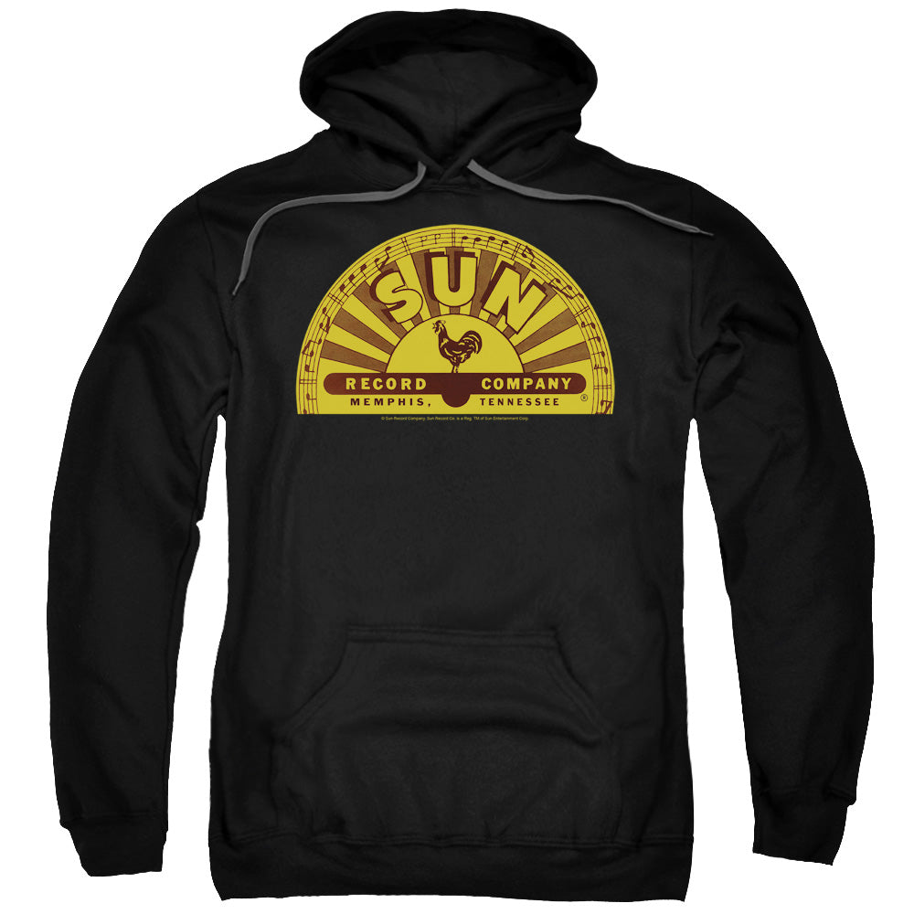 SUN RECORDS Impressive Hoodie, Traditional Logo