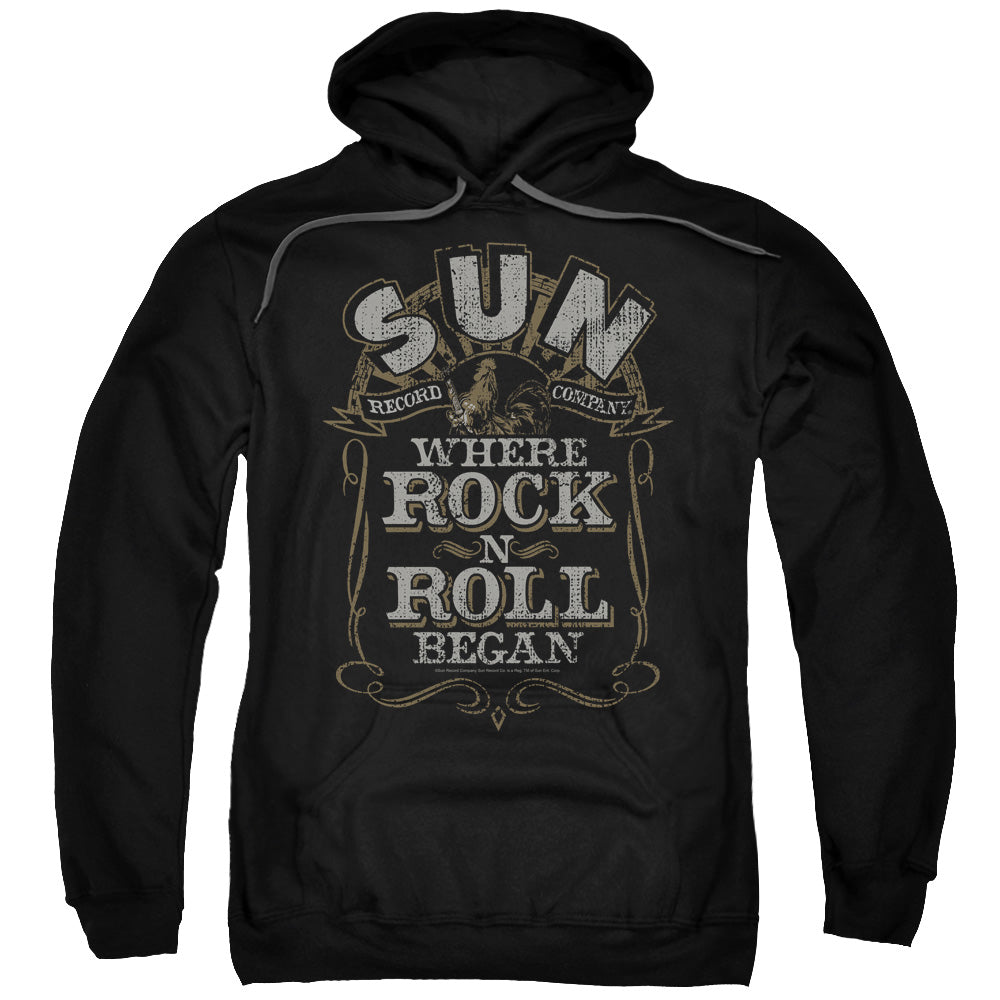 SUN RECORDS Impressive Hoodie, Where Rock Began Label