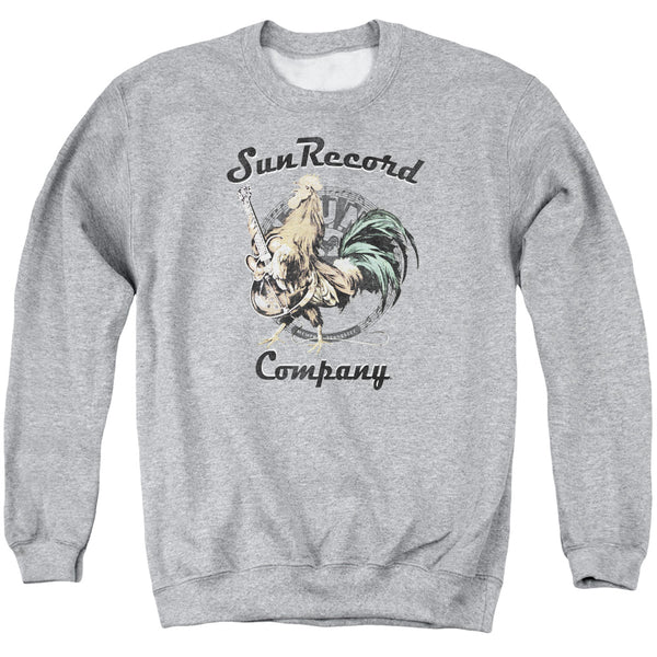 SUN RECORDS Deluxe Sweatshirt, Colored Rockin Rooster Logo