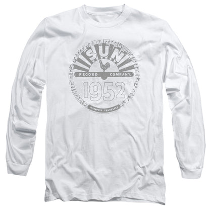 SUN RECORDS Impressive Long Sleeve T-Shirt, Crusty Logo