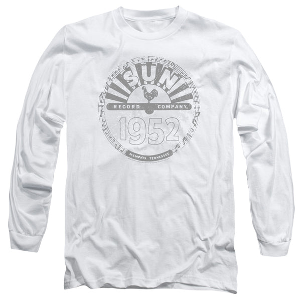 SUN RECORDS Impressive Long Sleeve T-Shirt, Crusty Logo