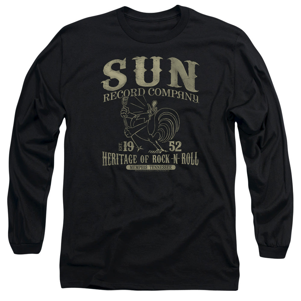 SUN RECORDS Impressive Long Sleeve T-Shirt, Rockabilly Bird