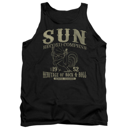 SUN RECORDS Impressive Tank Top, Rockabilly Bird