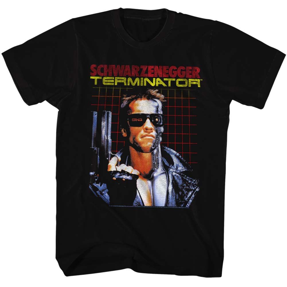 TERMINATOR Famous T-Shirt, Grid