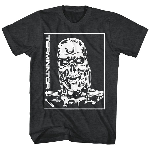 TERMINATOR Famous T-Shirt, Machine Skull