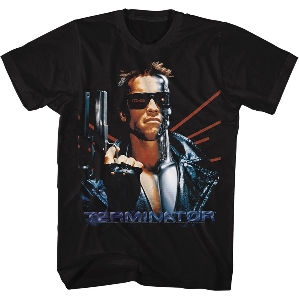 TERMINATOR Famous T-Shirt, Laser Back