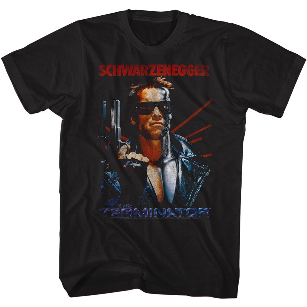 TERMINATOR Famous T-Shirt, Schwarzinator