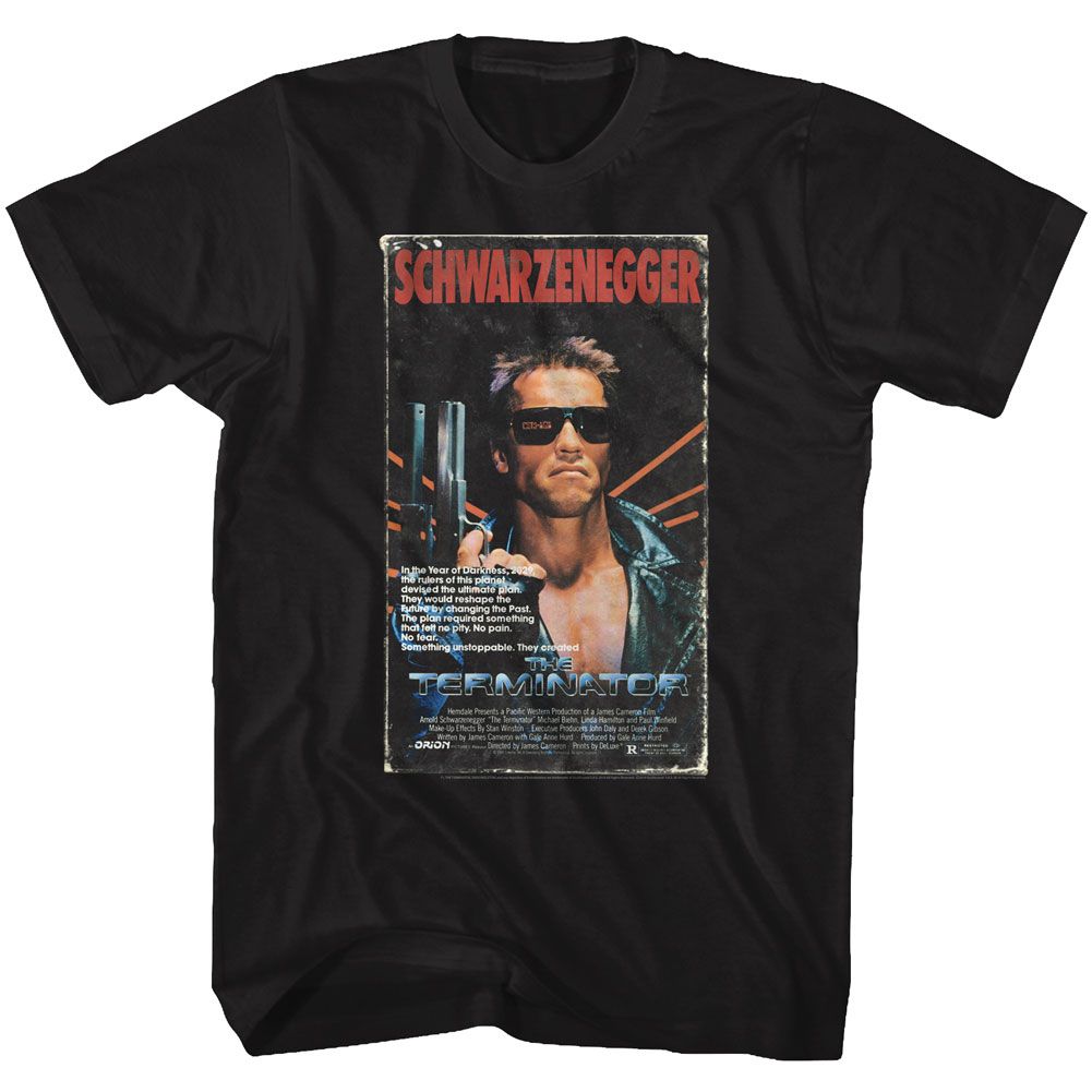 TERMINATOR Famous T-Shirt, Vhs