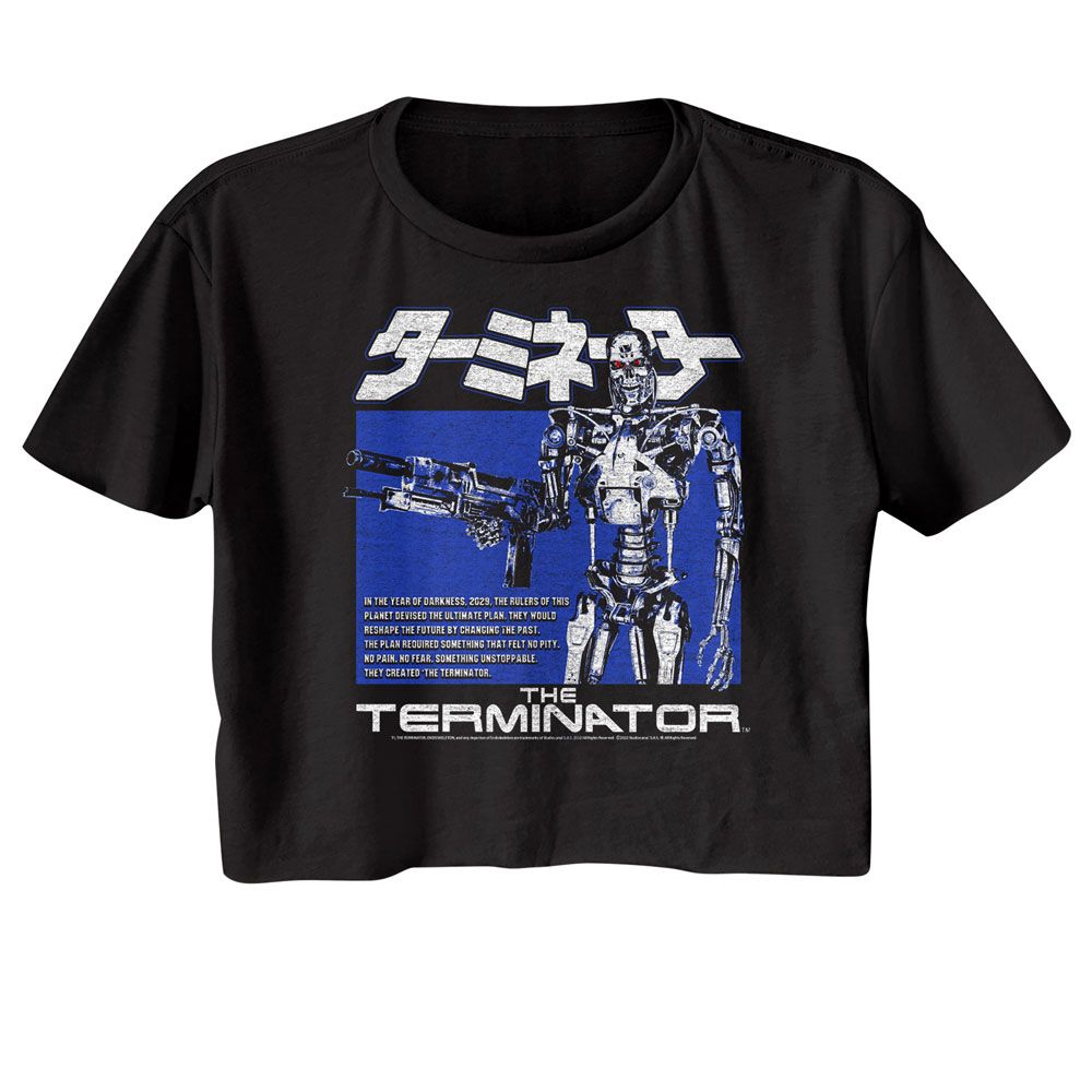 TERMINATOR Crop Top, Endoskeleton Box