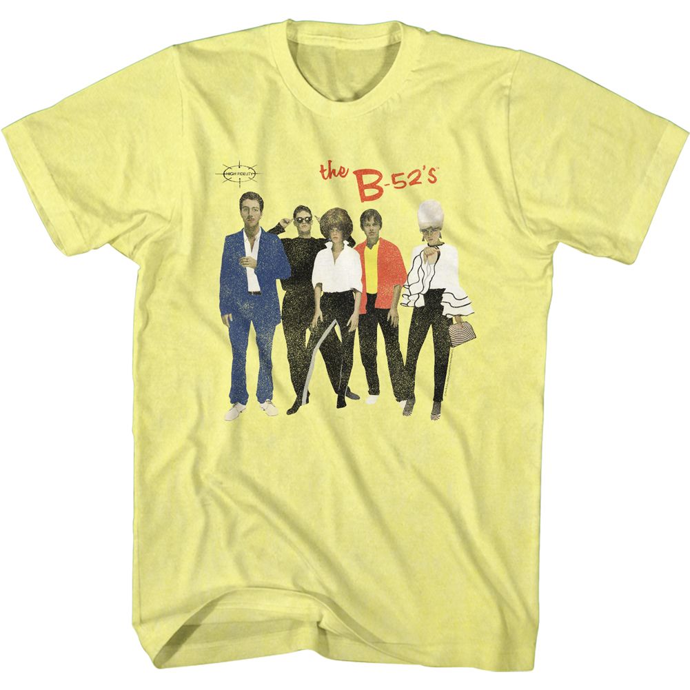 THE B-52s Eye-Catching T-Shirt, Retro Band Photo