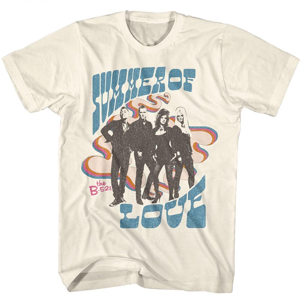 THE B-52s Eye-Catching T-Shirt, Summer of Love