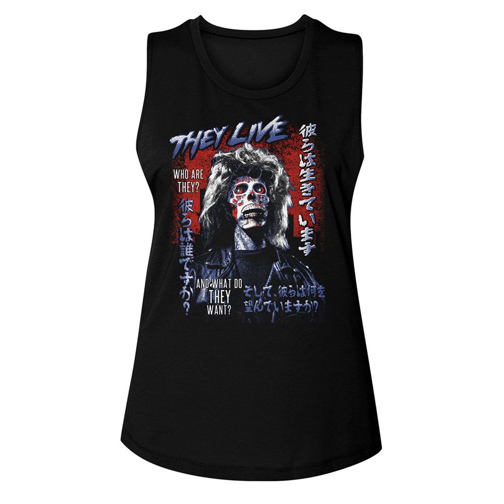 THEY LIVE Tank Top, Who Are They