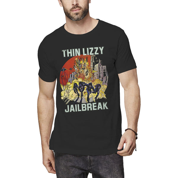 THIN LIZZY Attractive T-Shirt, Jailbreak Explosion