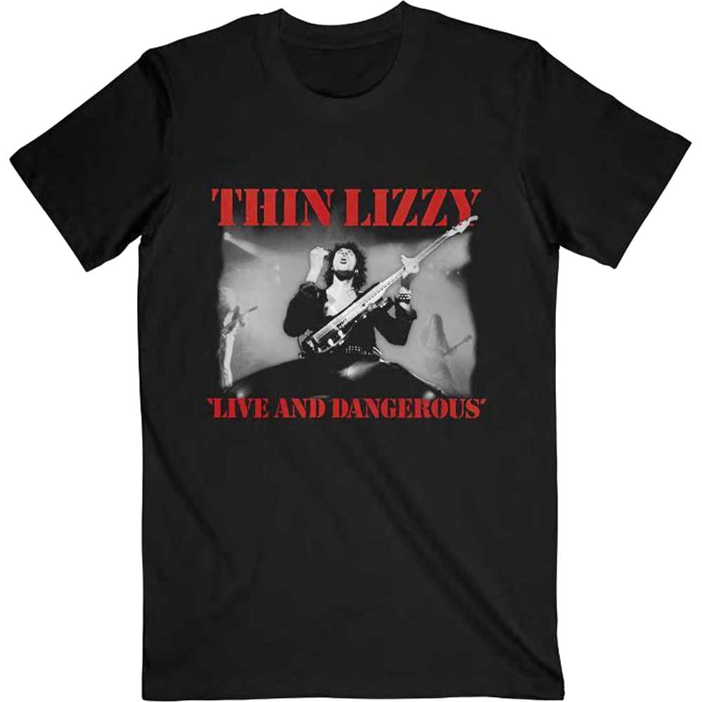 THIN LIZZY Attractive T-Shirt, Live &amp; Dangerous