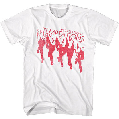 THE TEMPTATIONS Eye-Catching T-Shirt, Back to Front