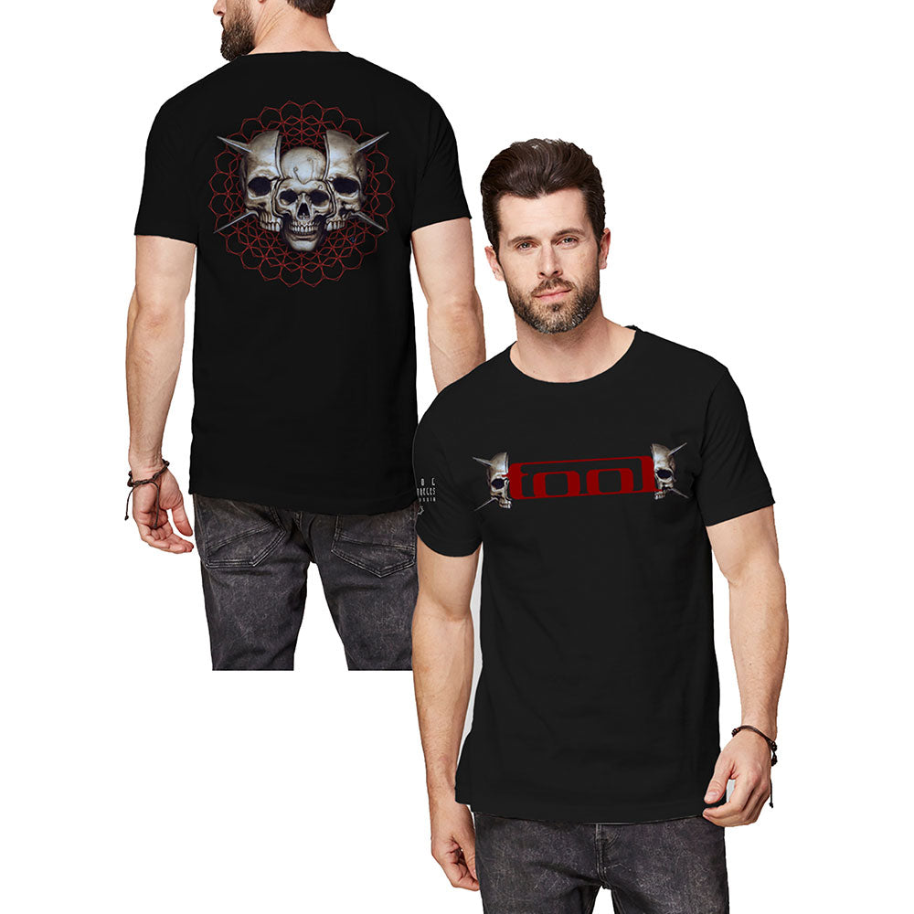 TOOL Attractive T-Shirt, Skull Spikes