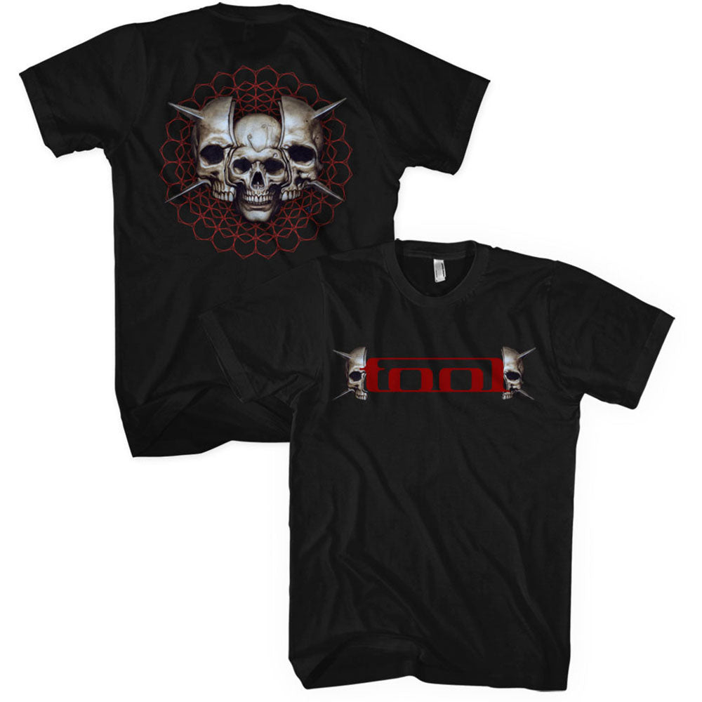 TOOL Attractive T-Shirt, Skull Spikes