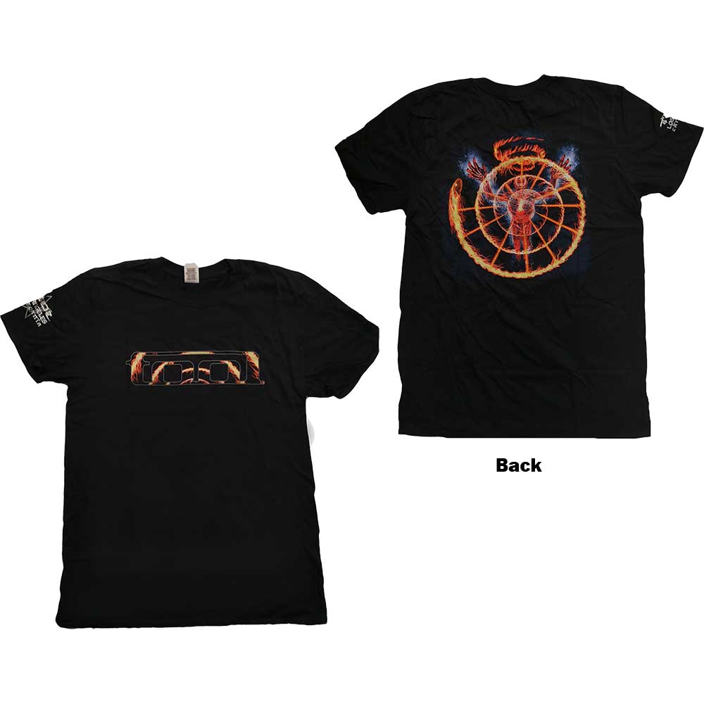 TOOL Attractive T-Shirt, Flame Spiral