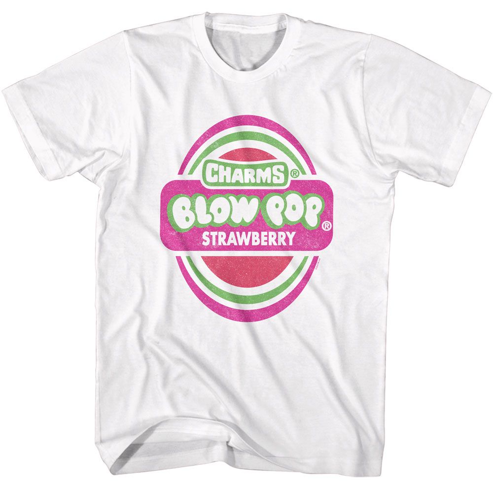 TOOTSIE ROLL Eye-Catching T-Shirt, Strawberry Blow Pop