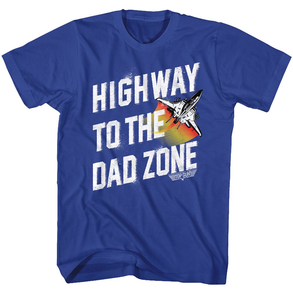 TOP GUN Brave T-Shirt, Hwy To Dad Zone