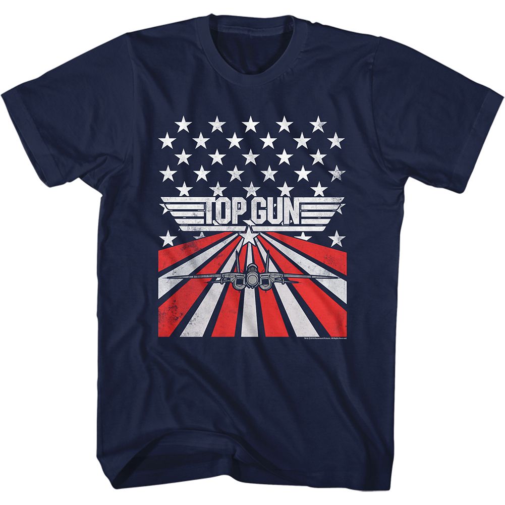 TOP GUN Brave T-Shirt, Stars & Stripes