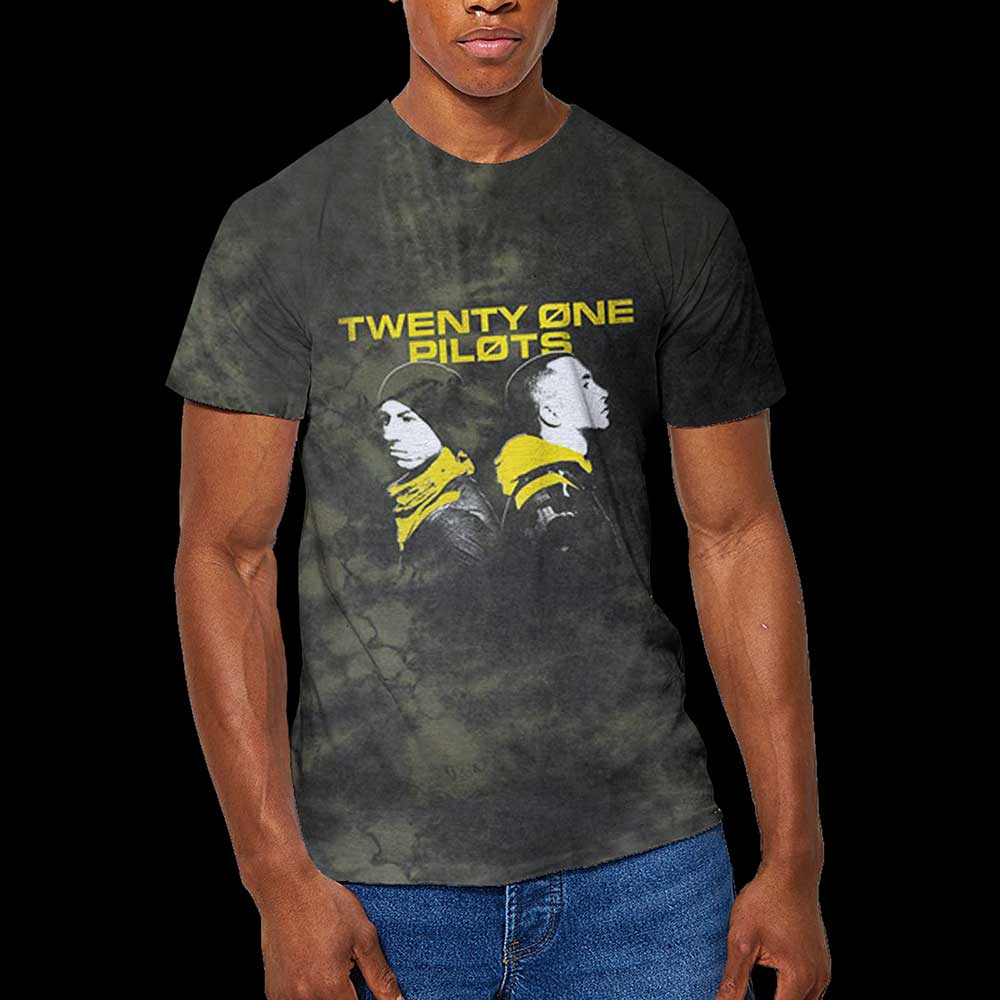 TWENTY ONE PILOTS Attractive T-Shirt, Back To Back