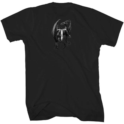 TRIVIUM Attractive T-Shirt, Perched Dragon