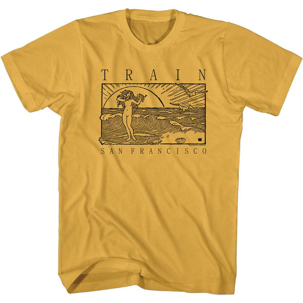 TRAIN Eye-Catching T-Shirt, Beachy