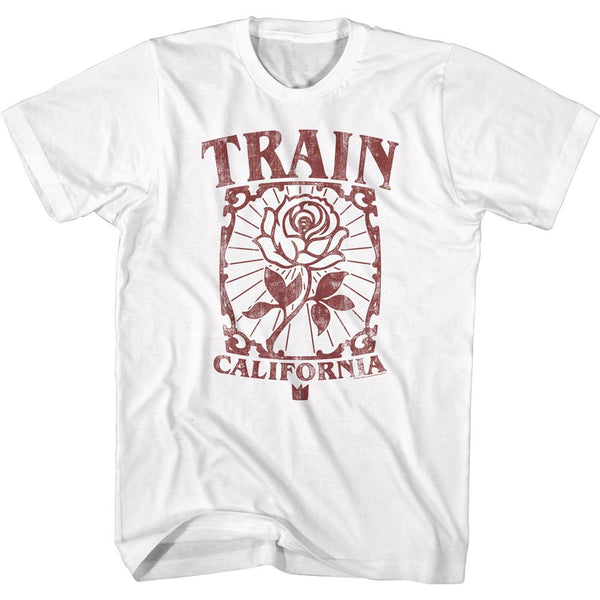 TRAIN Eye-Catching T-Shirt, California Rose