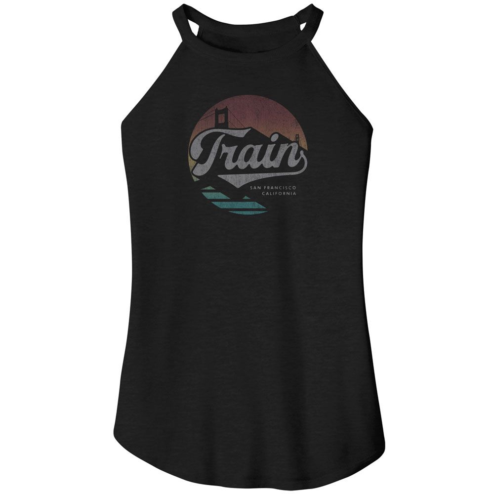 TRAIN Rocker Tank for Ladies, Train San Francisco Cali