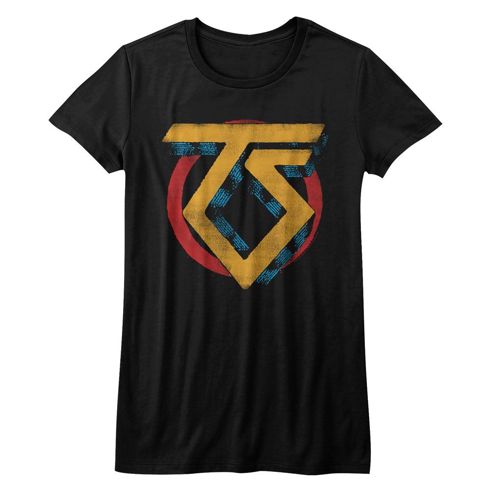 Women Exclusive TWISTED SISTER Eye-Catching T-Shirt, Vintage Logo