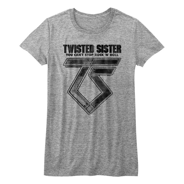 Women Exclusive TWISTED SISTER Eye-Catching T-Shirt, Can't Stop Rock'N'Roll