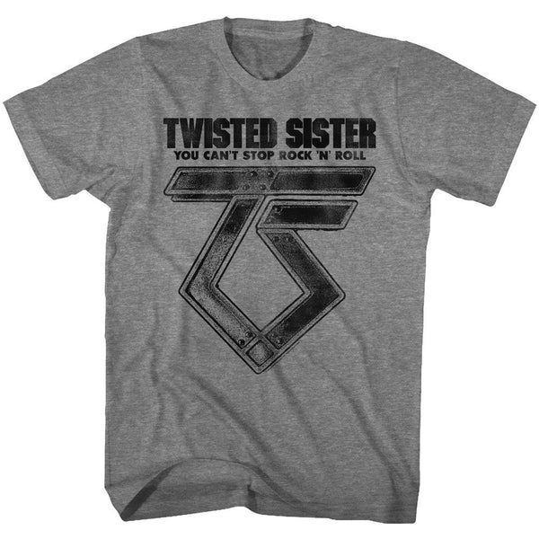 TWISTED SISTER Eye-Catching T-Shirt, Can't Stop Rock'N'Roll