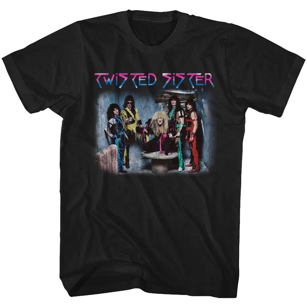 TWISTED SISTER Eye-Catching T-Shirt, I Wanna Rock