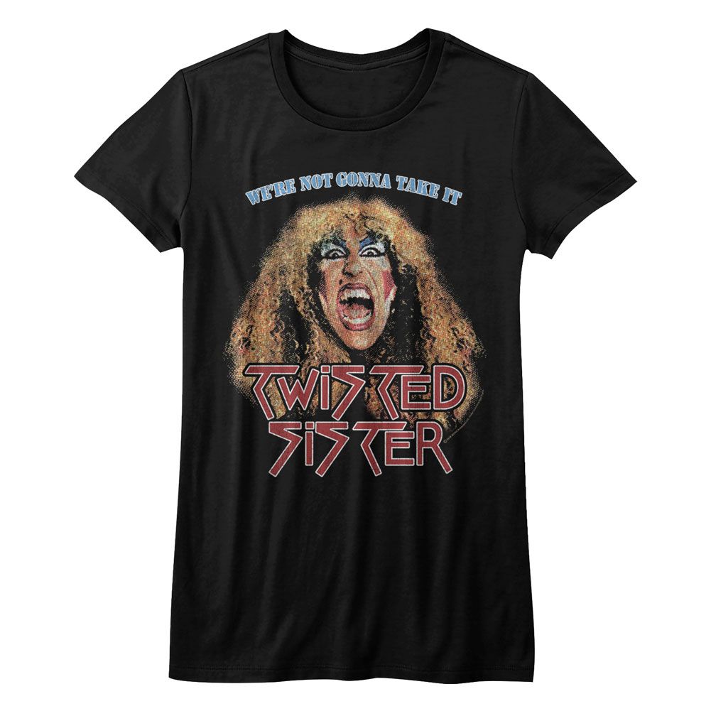 Women Exclusive TWISTED SISTER Eye-Catching T-Shirt, Not Gonna Take It