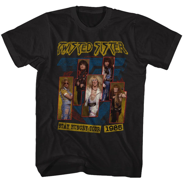 TWISTED SISTER Eye-Catching T-Shirt, Stay Hungry 1985