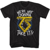 TWISTED SISTER Eye-Catching T-Shirt, We're Not Gonna