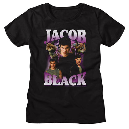 Women Exclusive TWILIGHT T-Shirt, Jacob Black Lightning